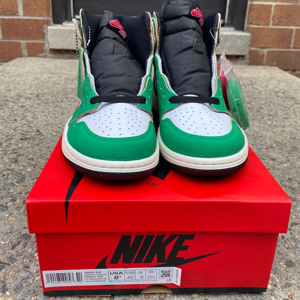 JORDAN 1 lucky green